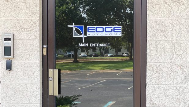 Edge Autonomy Huntsville main entrance